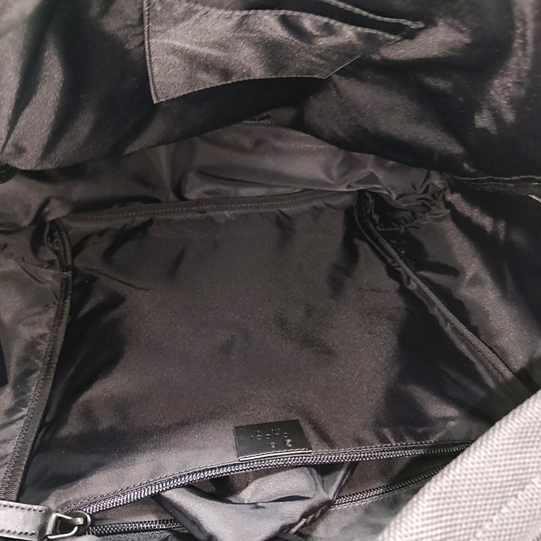 Canvas Backpack Black