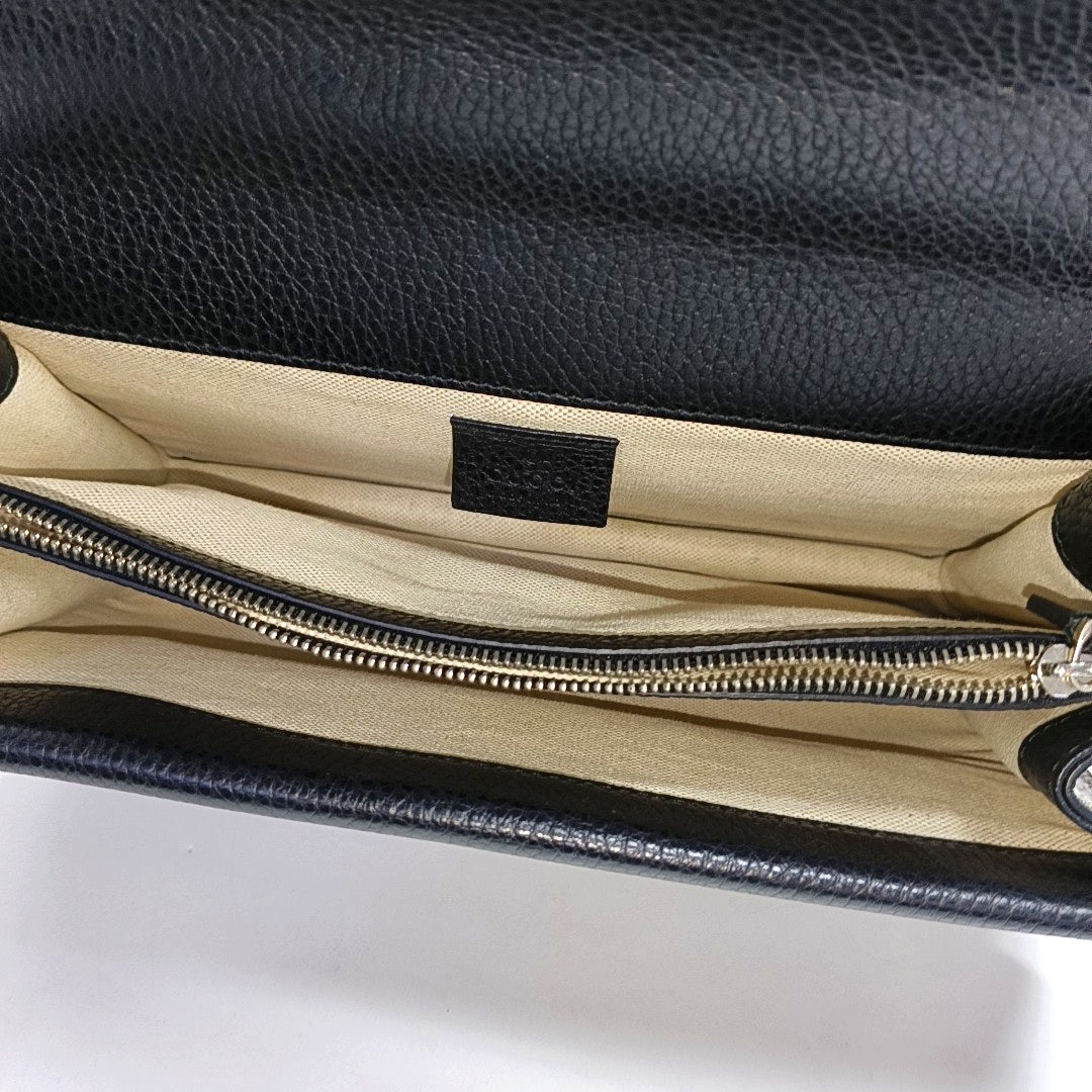Dionysus Small Calfskin Black