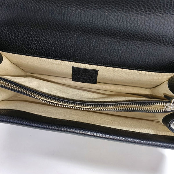 Dionysus Small Calfskin Black