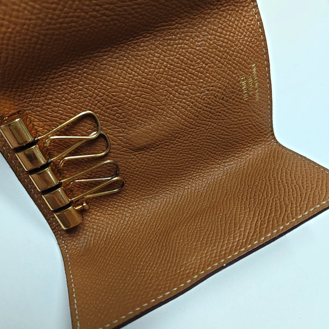 Bearn Epsom Brown Key Pouch