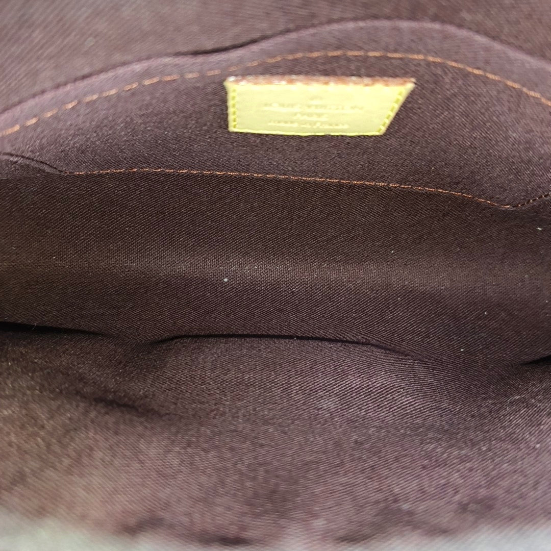 FAVORITE MM Monogram Coated Canvas Brown