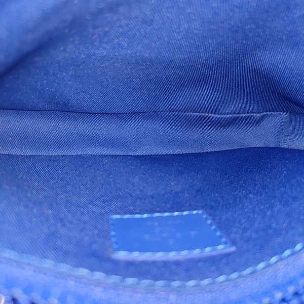 S LOCK Monogram Calfskin Blue