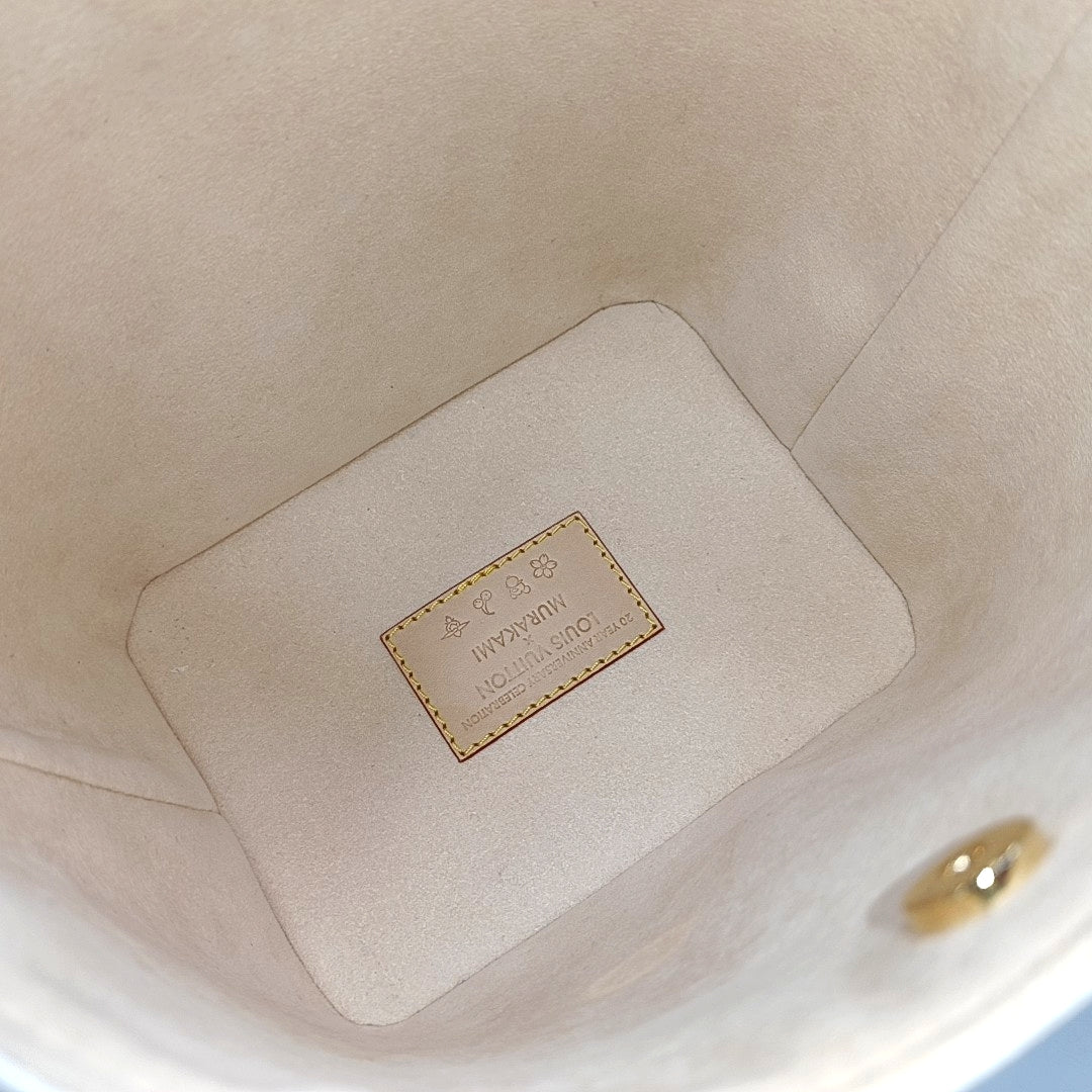 LV × TM ALL IN BB Monogram Coated Canvas White
