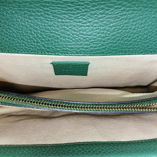 Dionysus Small Calfskin Green