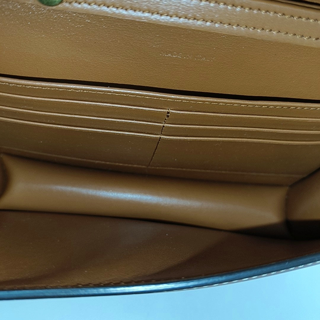 TRIOMPHE Small Calfskin Brown