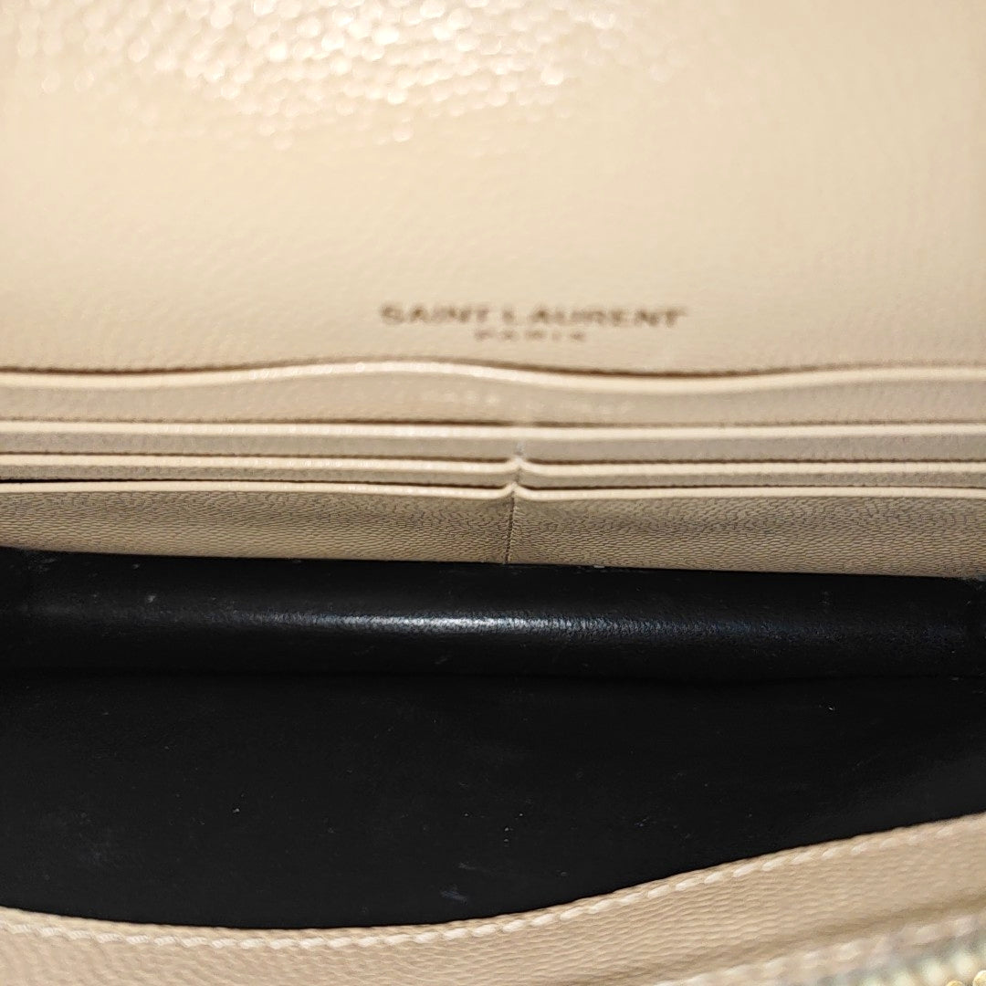 MONOGRAM WOC Chevron Calfskin Beige