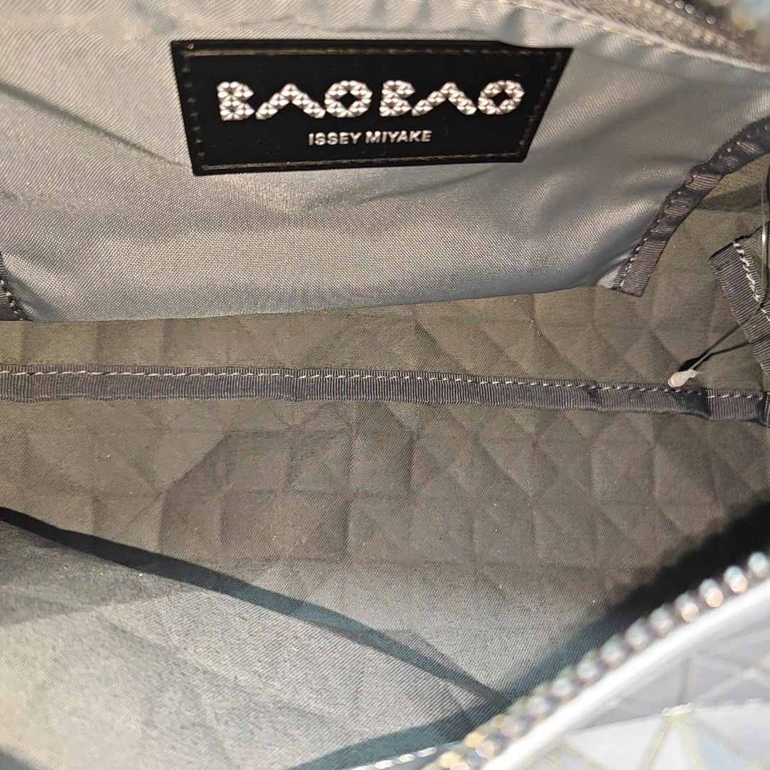 Special Material Shoulder Bag Gray