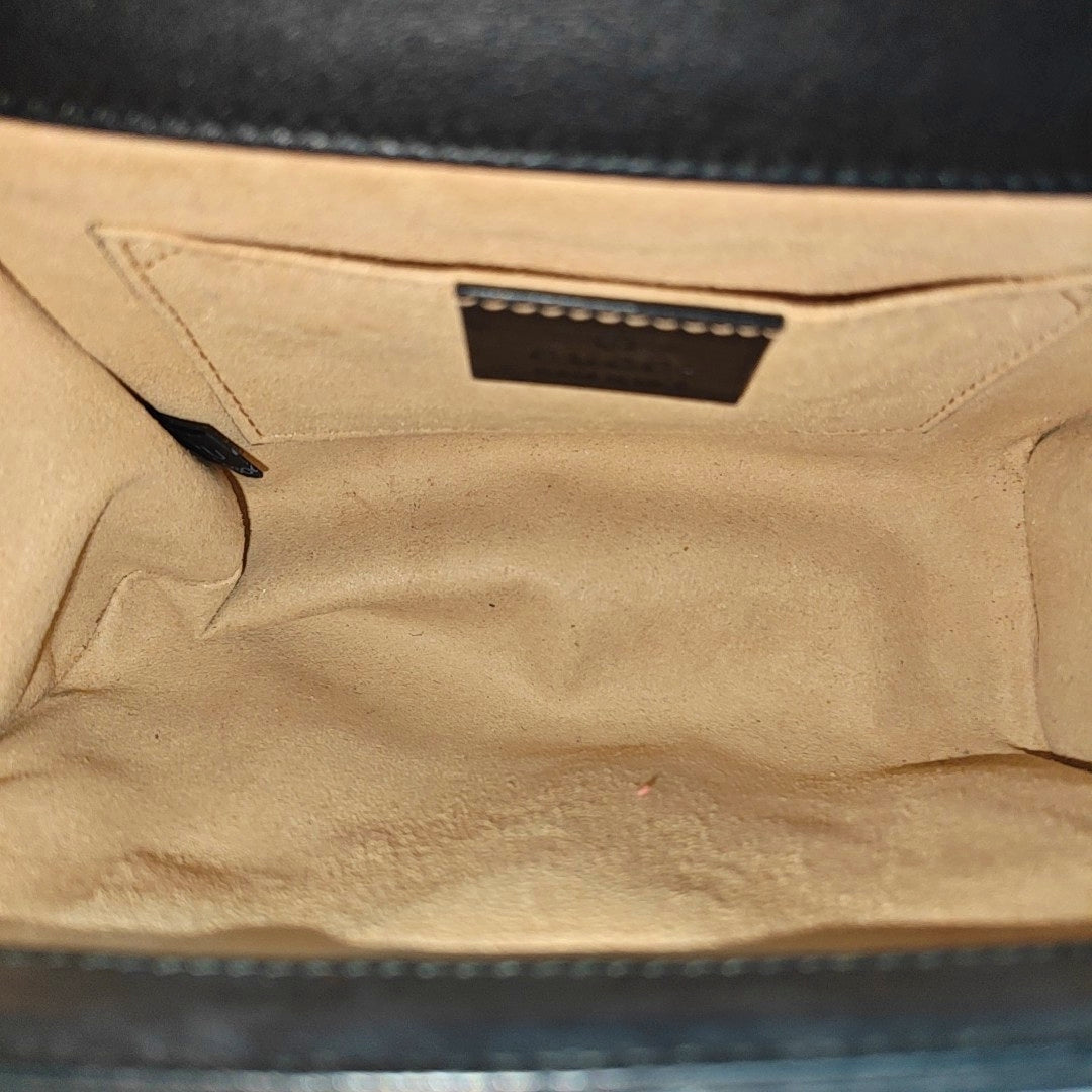 Padlock Small Monogram Coated Canvas Beige