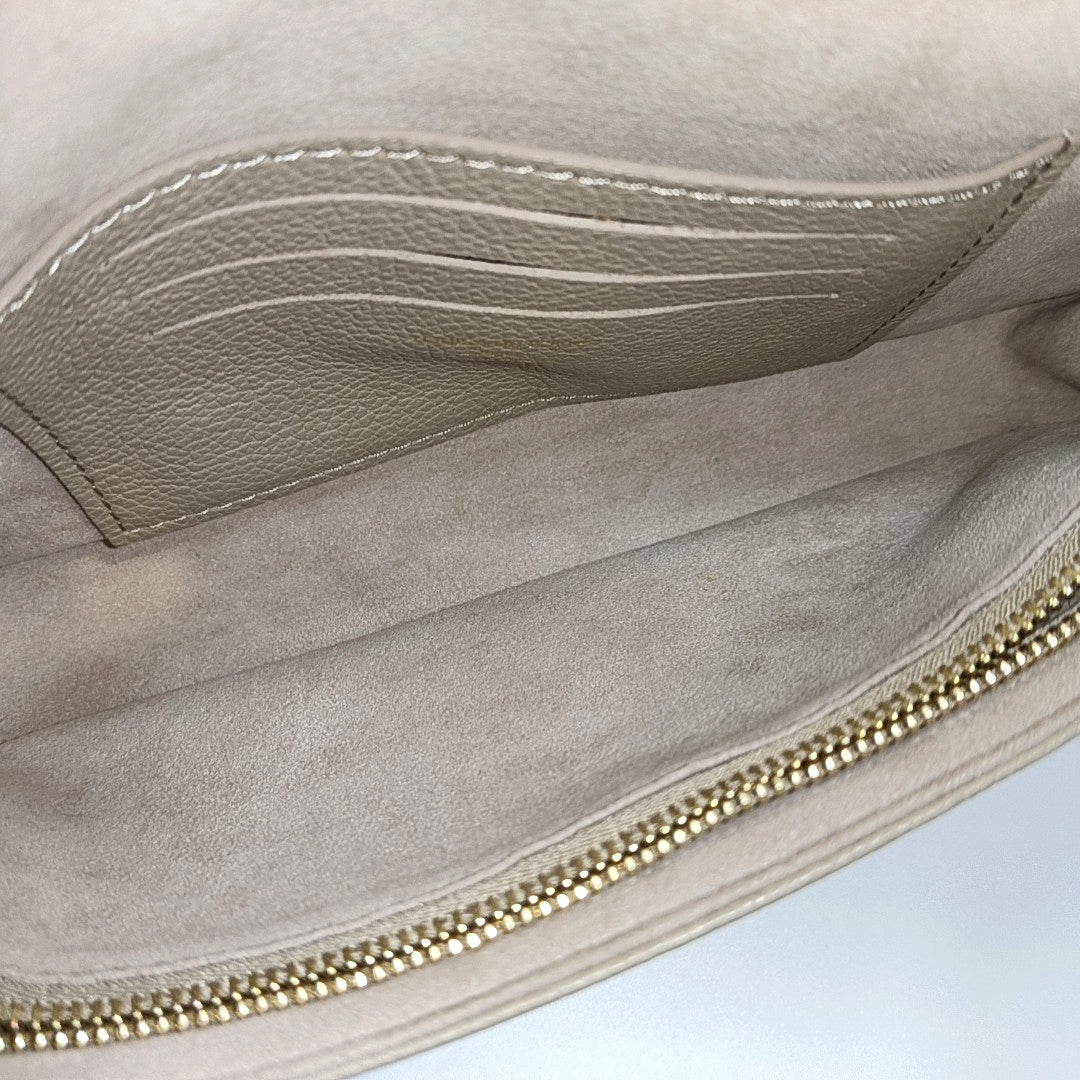 IVY Monogram Calfskin Gray
