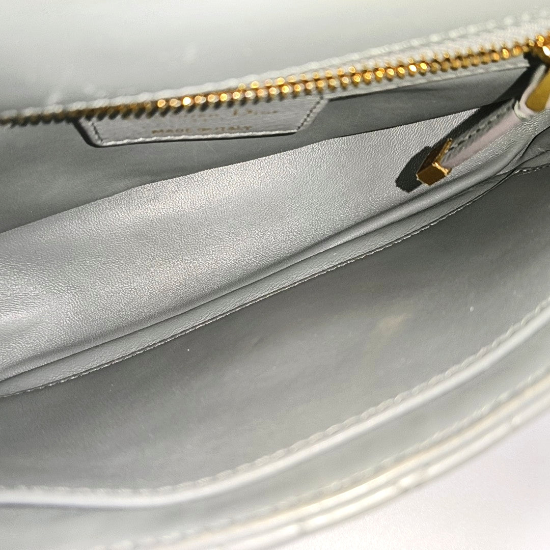 Dior Caro Small Cannage Calfskin Blue