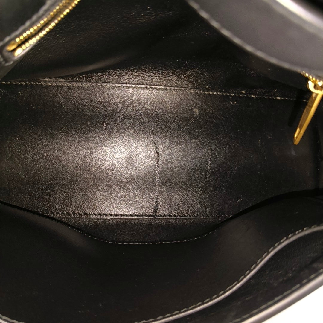 Downtown Small Calfskin Black