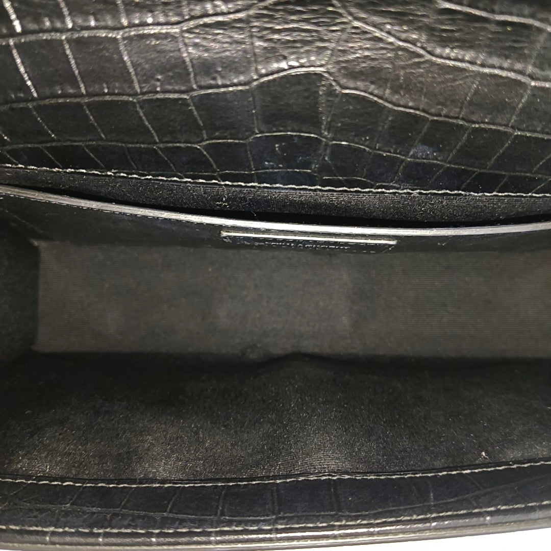 KATE Medium Calfskin Black