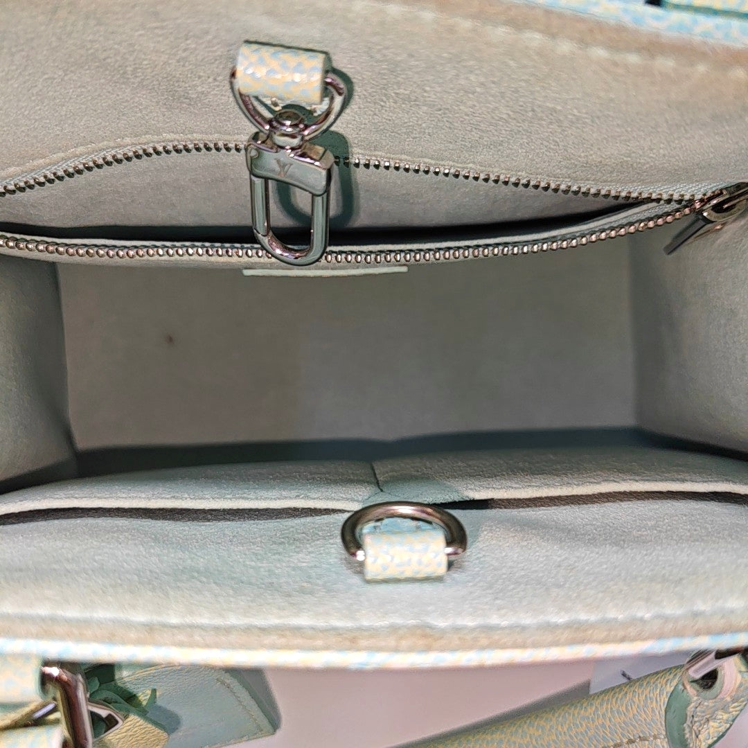 ONTHEGO PM Monogram Calfskin Green