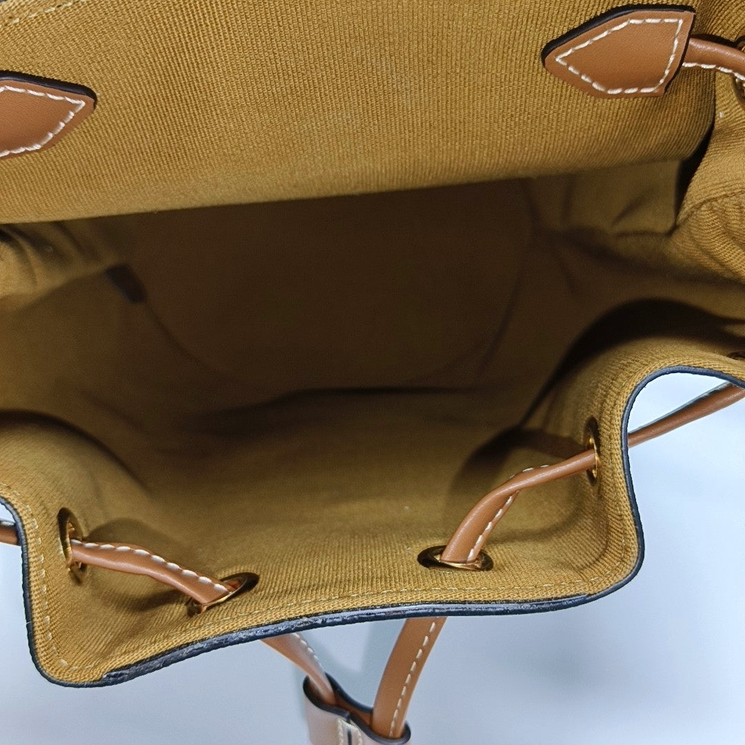 BONNIE Coated Canvas Black