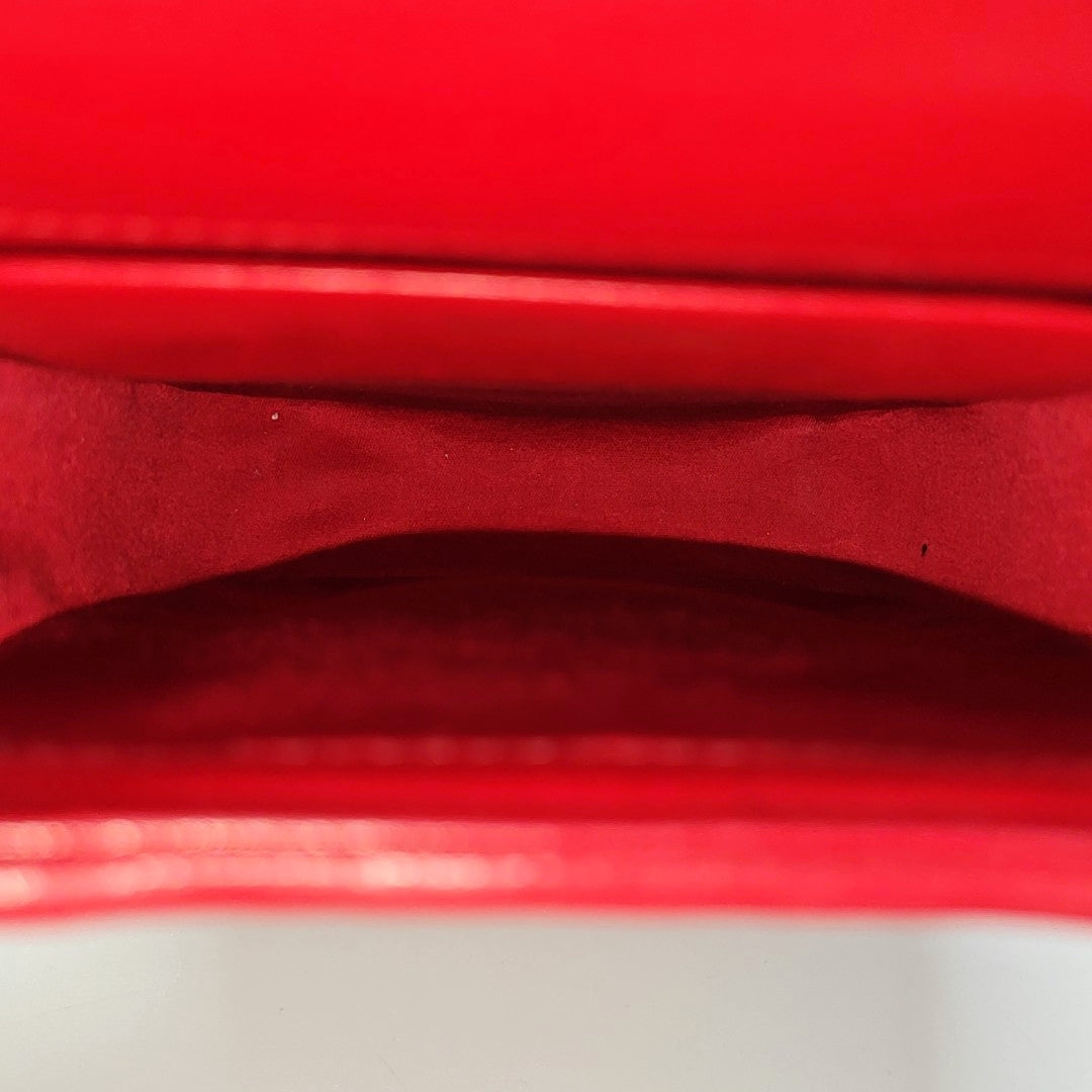 Matelassé Lambskin Red