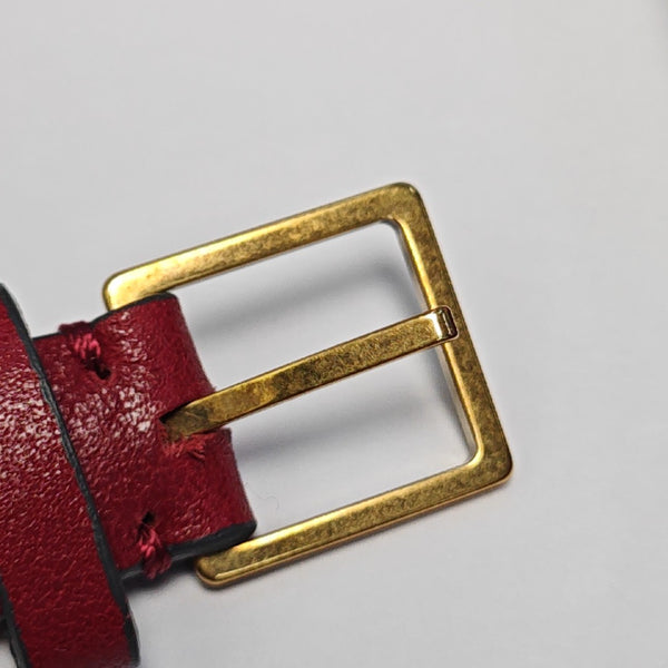 J'adior Metal Red Necklace