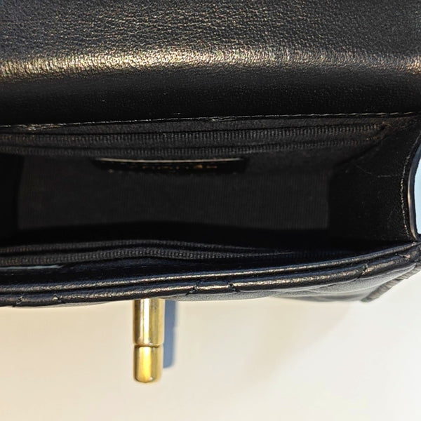TRENDY CC Quilted Lambskin Black