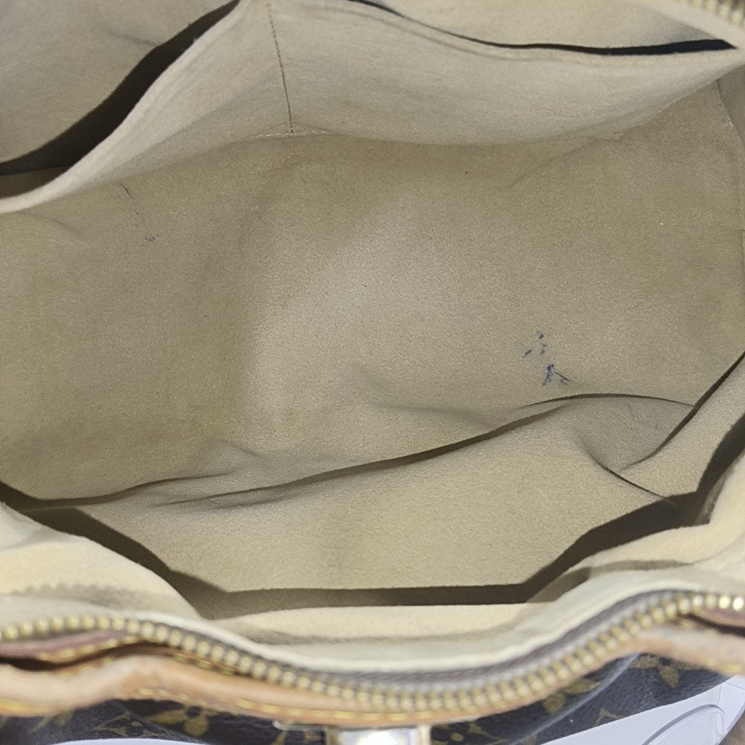 VINTAGE BOETIE PM Monogram Coated Canvas Brown