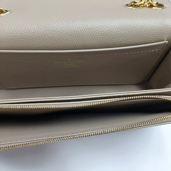 MARCEAU Monogram Calfskin Gray
