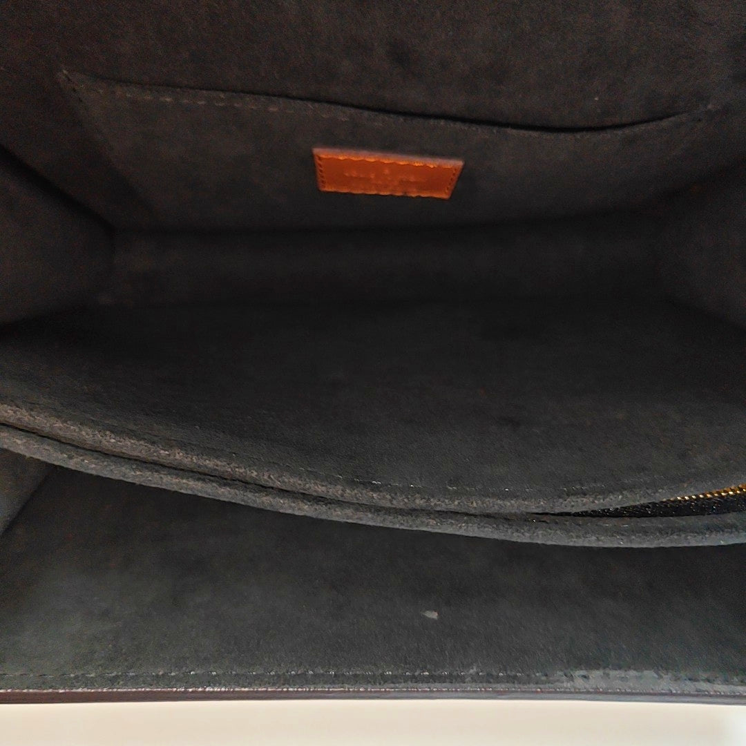 DAUPHINE MM Monogram Coated Canvas Brown
