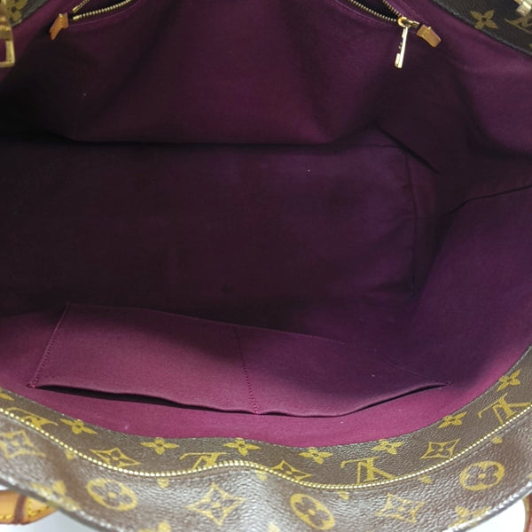 RASPAIL Monogram Coated Canvas Brown