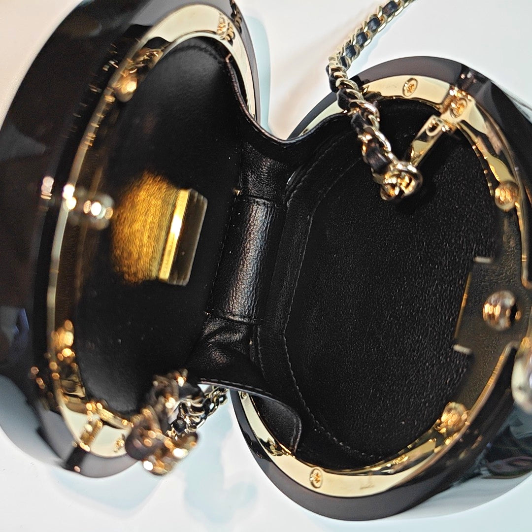 Special Material Shoulder Bag Black