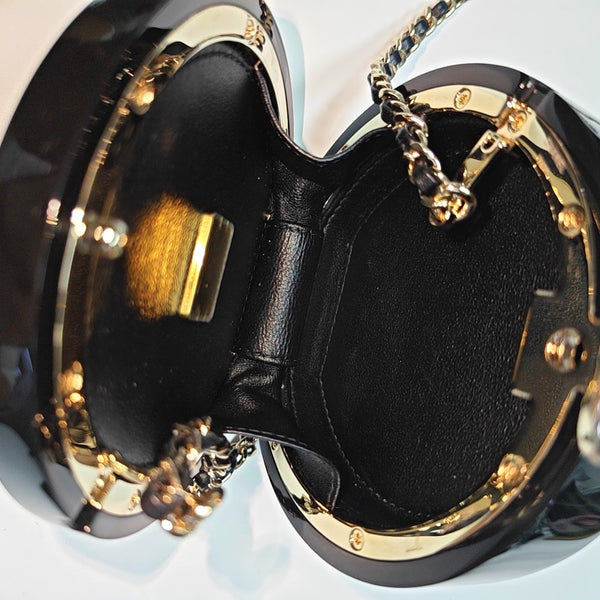 Special Material Shoulder Bag Black