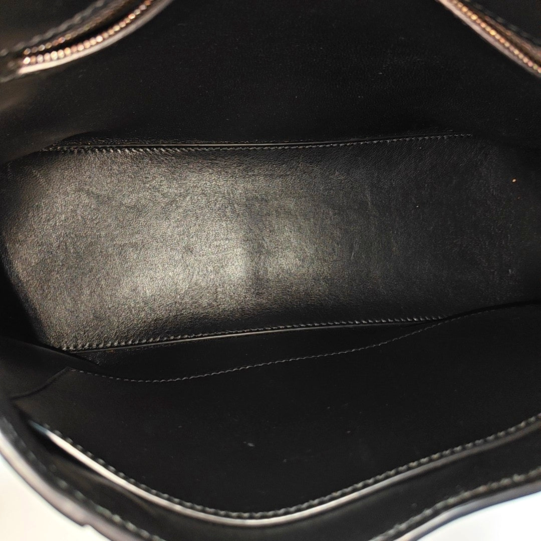 Downtown Small Quilted Calfskin Black
