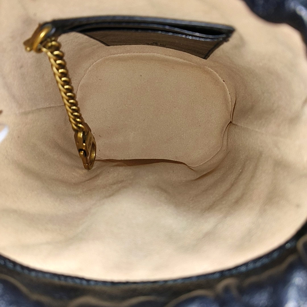 GG Marmont Mini Quilted Calfskin Multicolor
