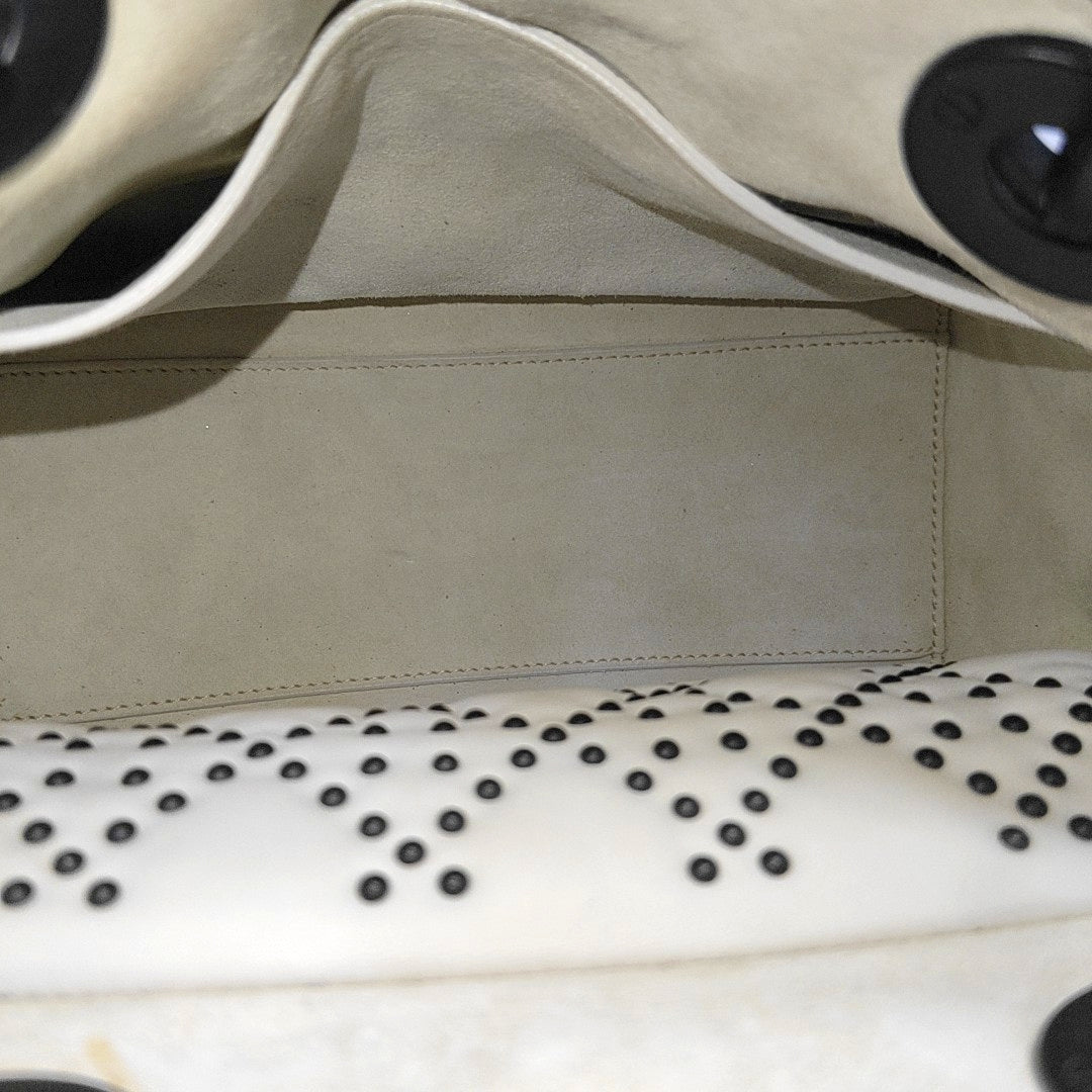 Lambskin Shoulder Bag White