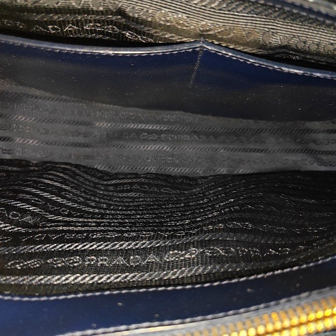 Promenade Patent Leather Blue
