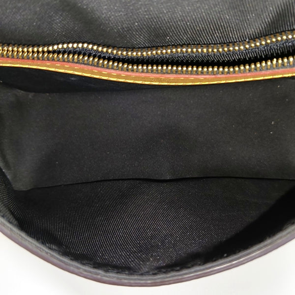 DIANE Monogram Coated Canvas Brown