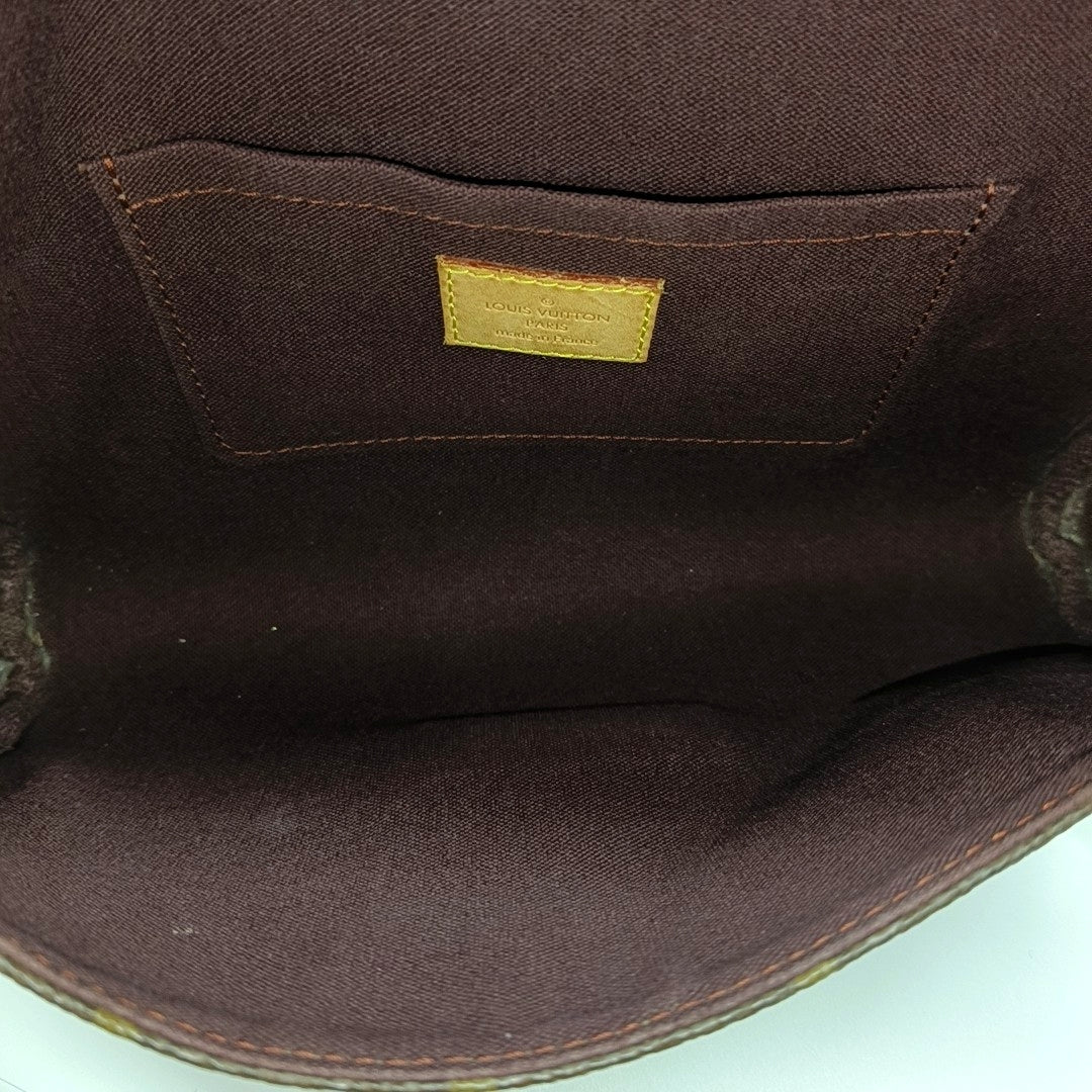 FAVORITE MM Monogram Coated Canvas Brown