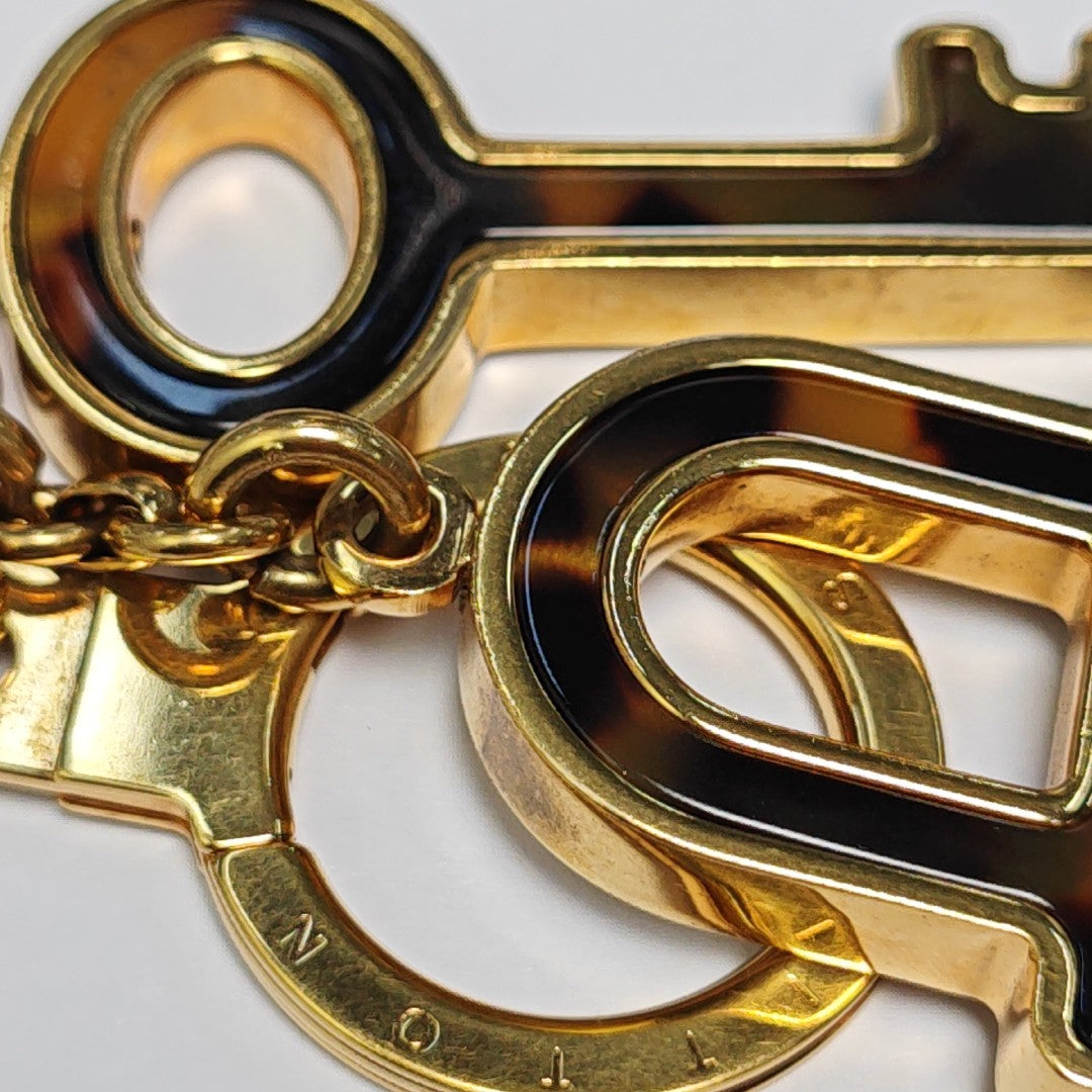 Metal Bag Charm Gold