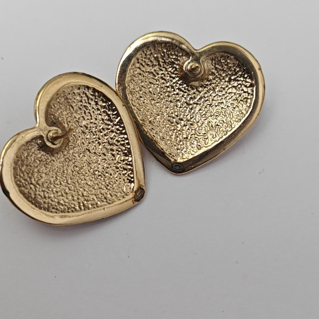 Metal Gold Stud Earrings
