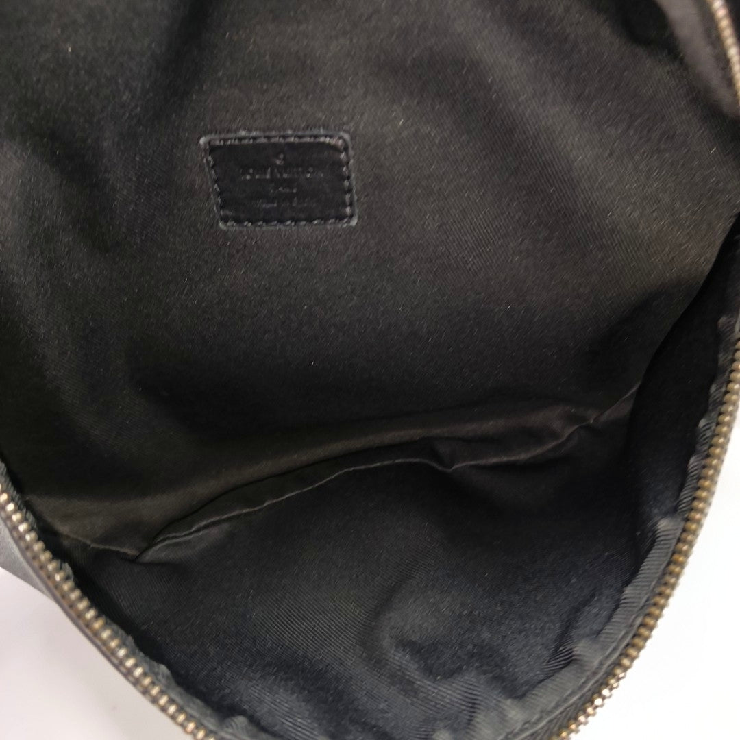 DISCOVERY Monogram Coated Canvas Black