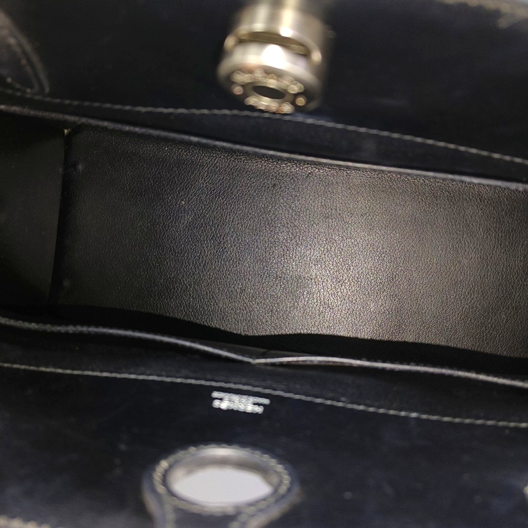 Dalvy Box Calf Black