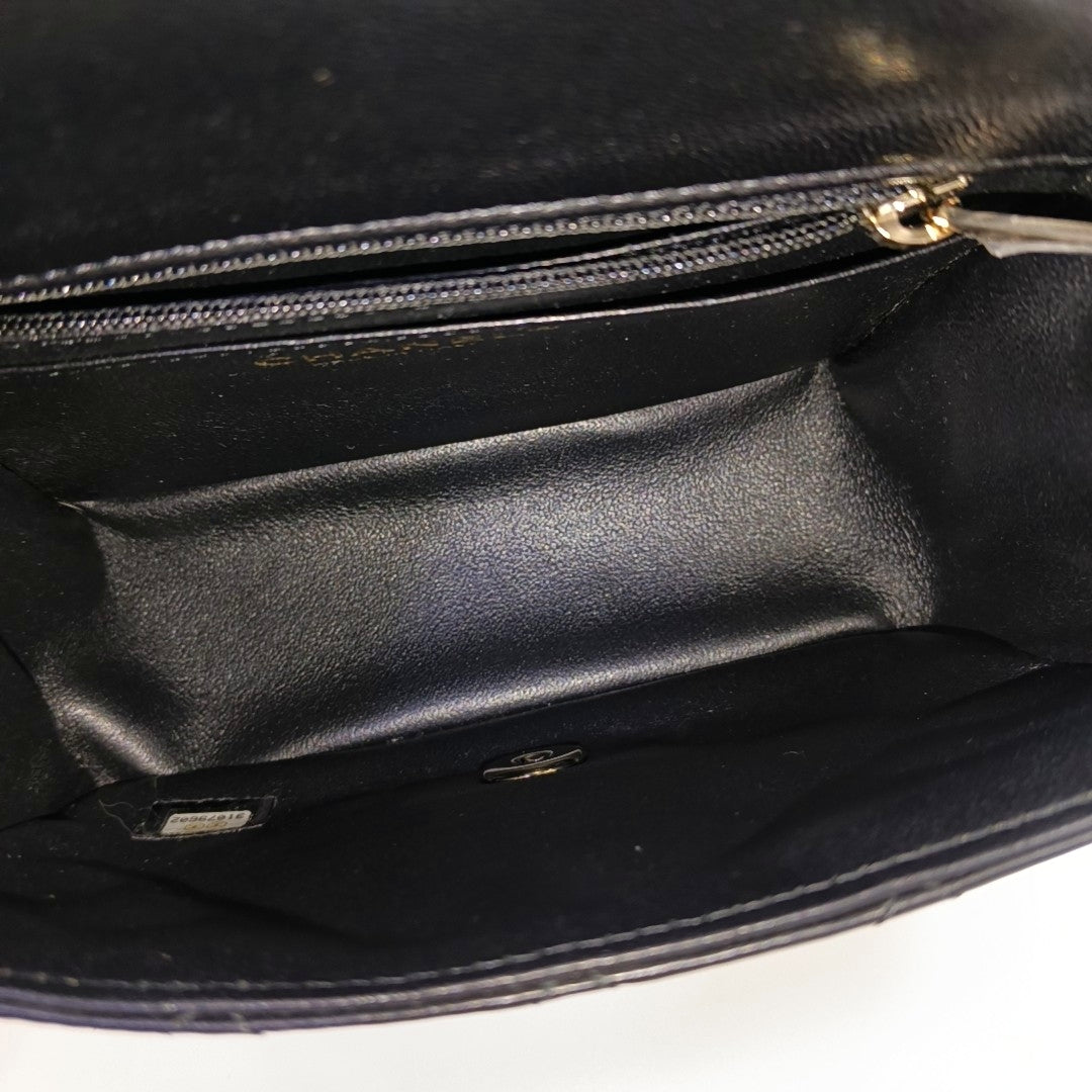 CLASSIC FLAP Mini Quilted Lambskin Black
