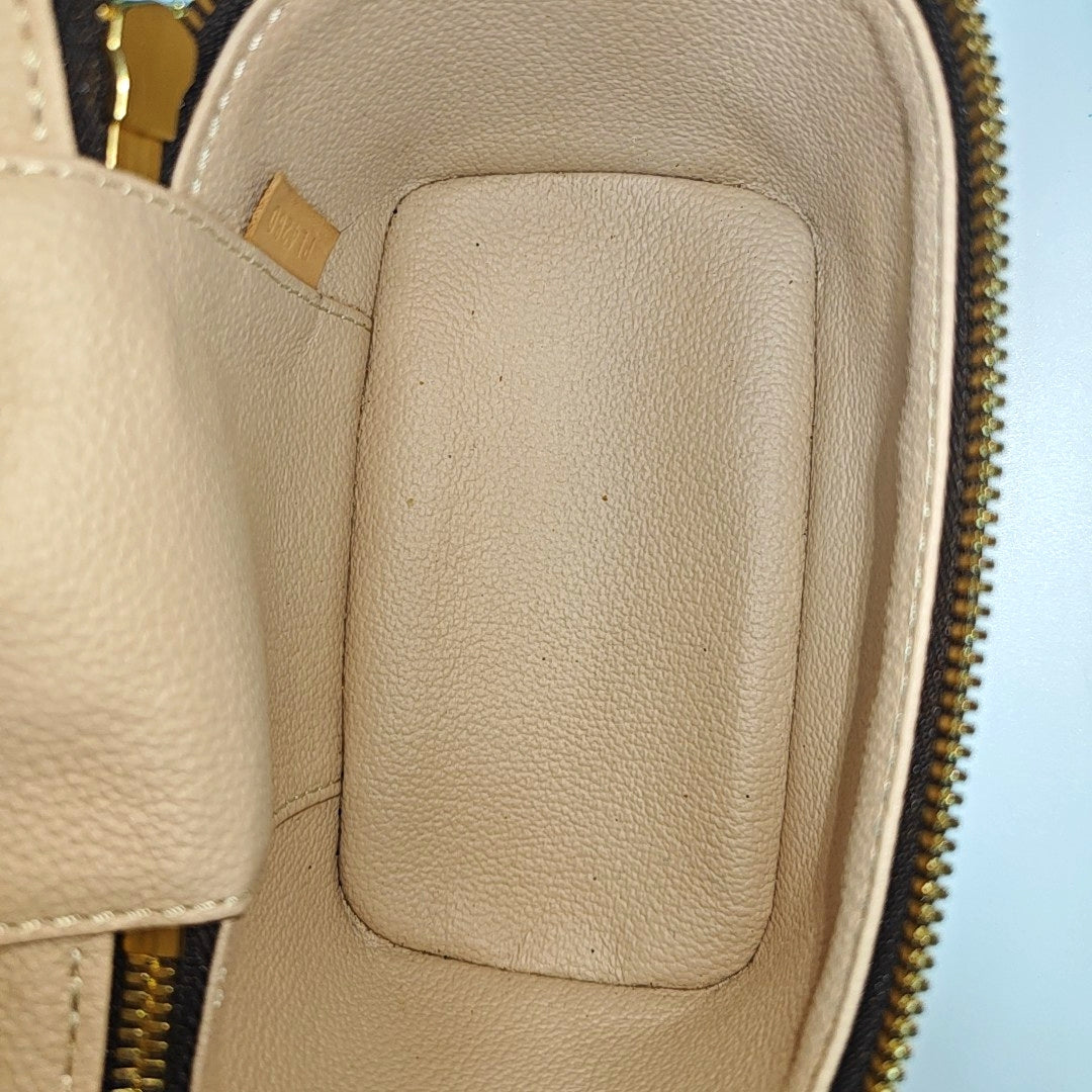 NICE Super Mini Monogram Coated Canvas Brown