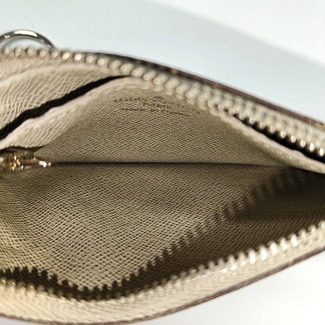 Calfskin Key Pouch Gray