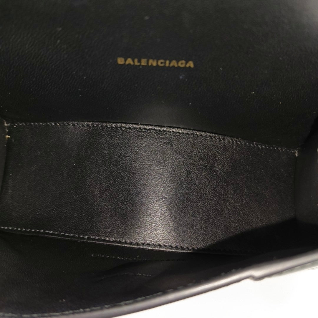 Hourglass XS Calfskin Black