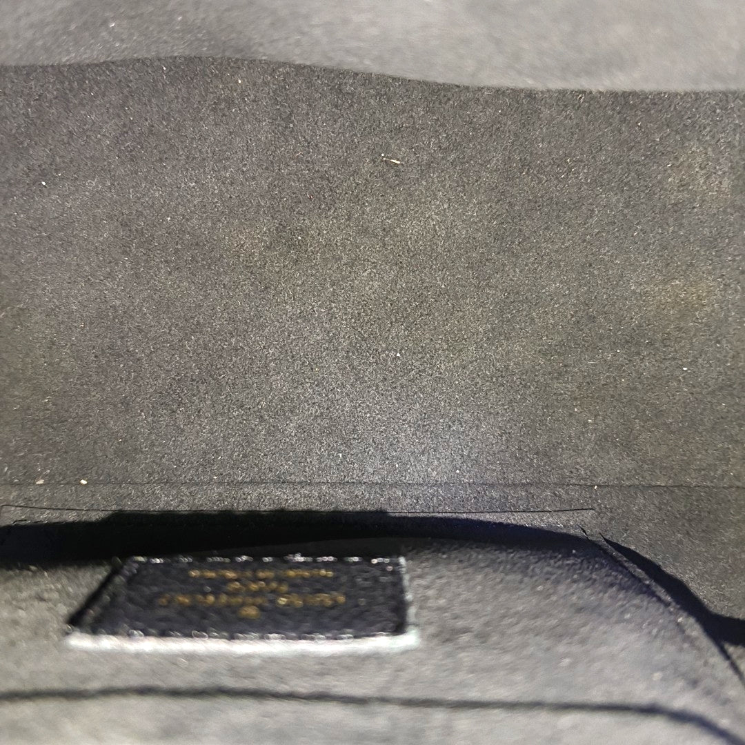 SPEEDY 20 Monogram Calfskin Black
