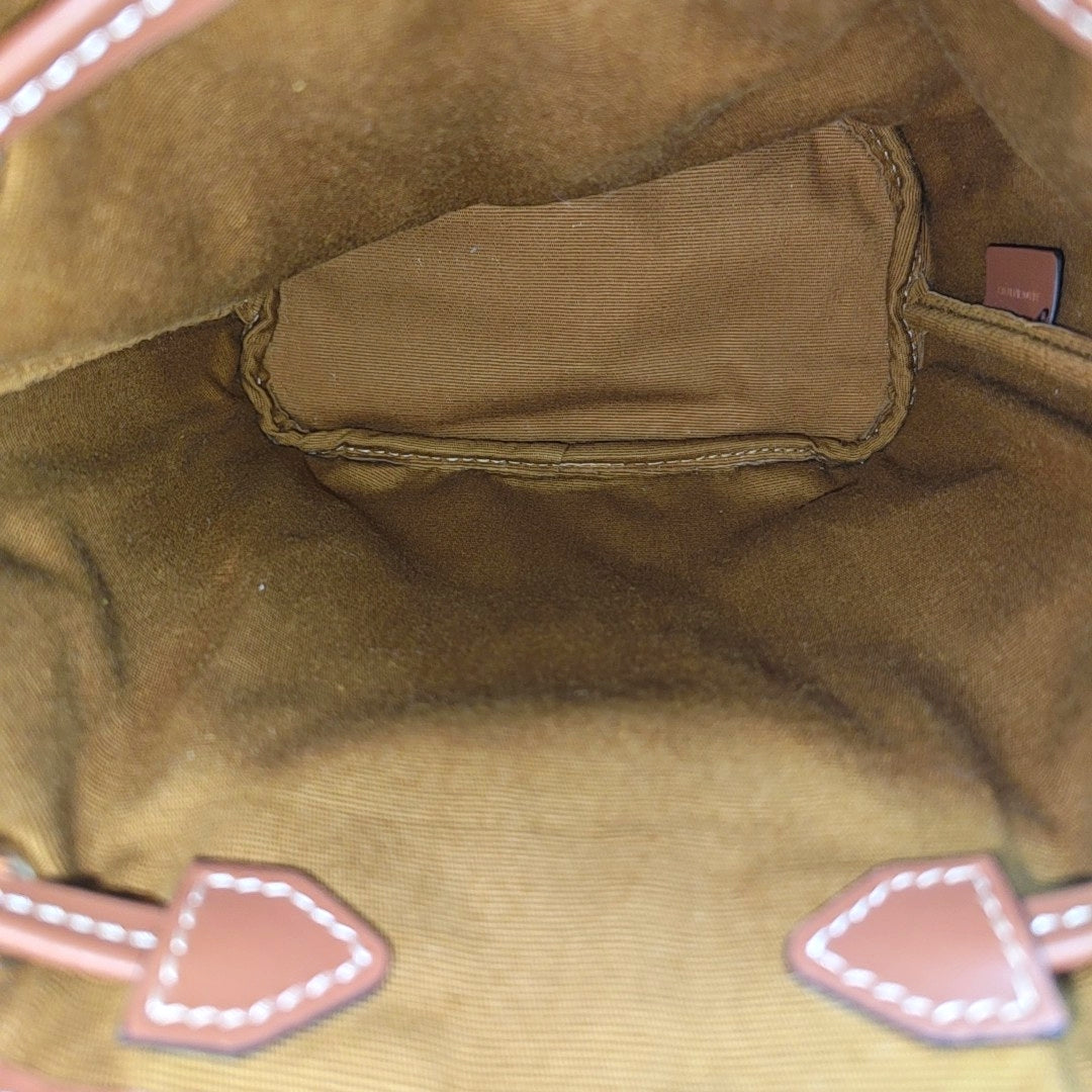 TRIOMPHE Mini Coated Canvas Brown