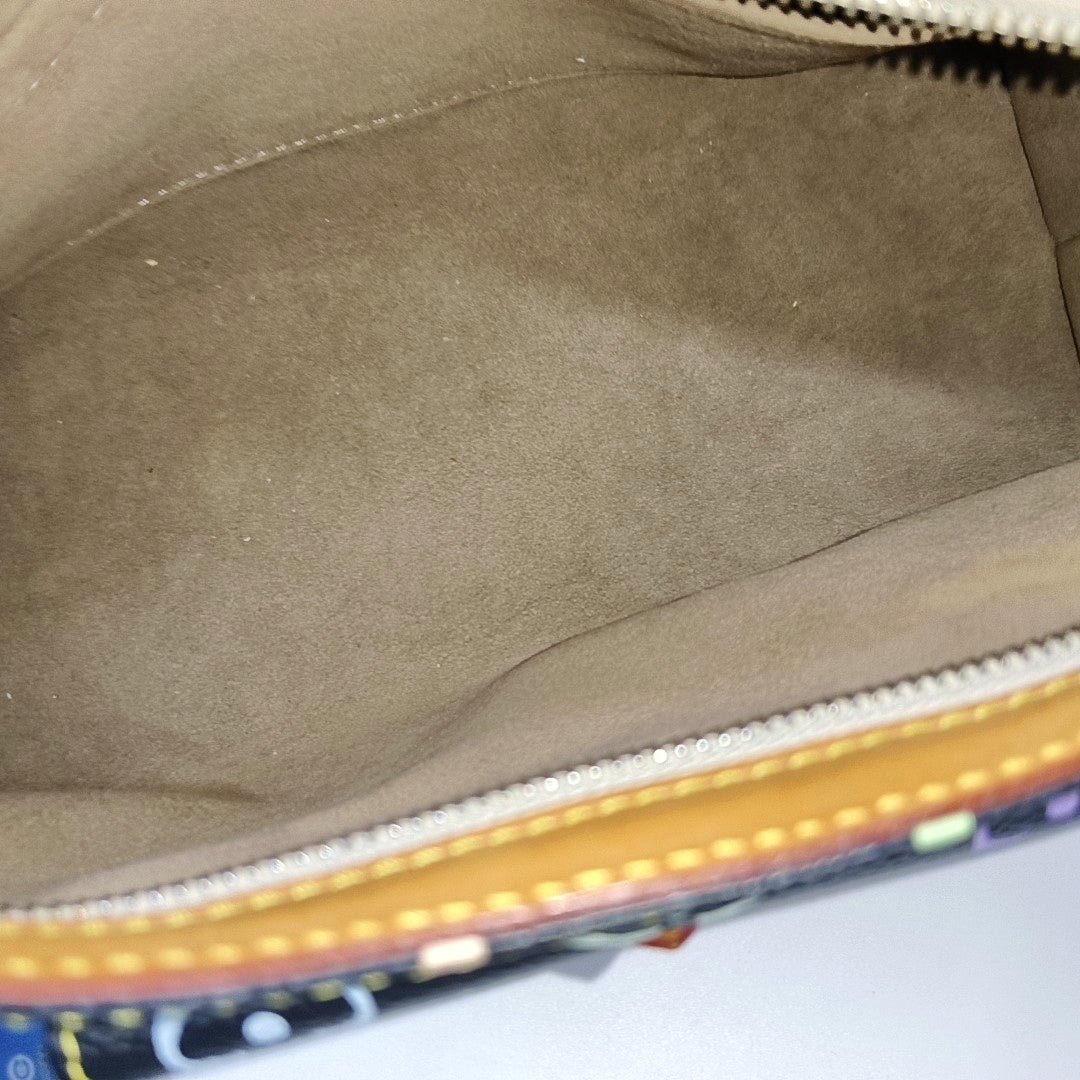 LV × TM ELIZA Monogram Coated Canvas Black
