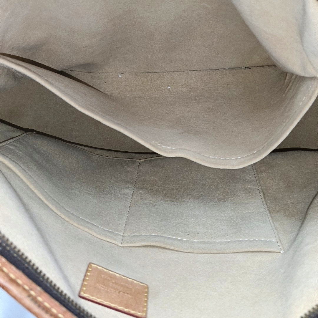 RETIRO GM Monogram Coated Canvas Brown