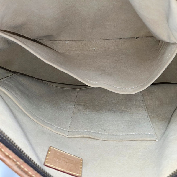 RETIRO GM Monogram Coated Canvas Brown