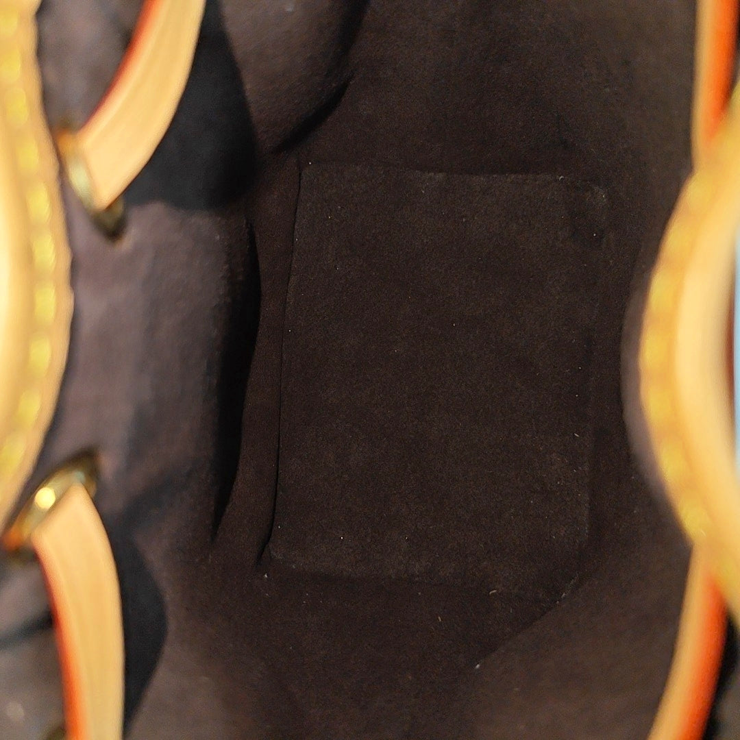 NOÉ Nano Monogram Coated Canvas Brown