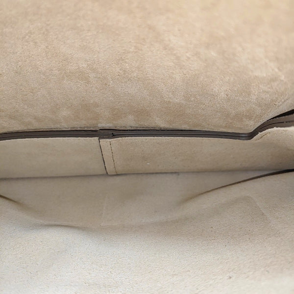 Faye Medium Calfskin Gray