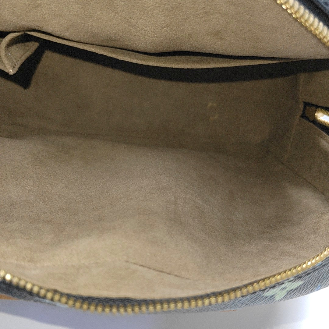 LV × TM DEAUVILLE Monogram Coated Canvas Black