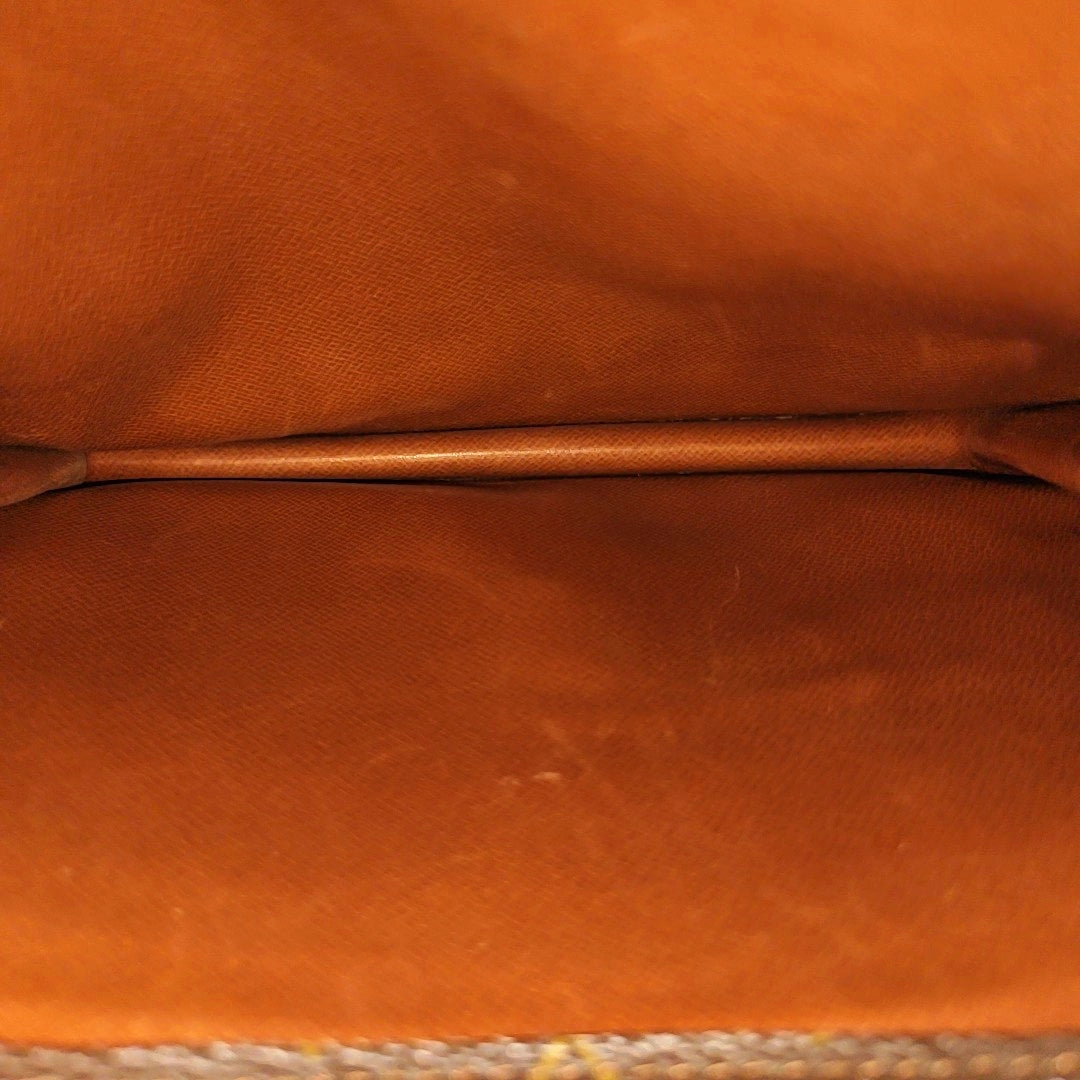 POCHETTE RABAT Monogram Coated Canvas Brown